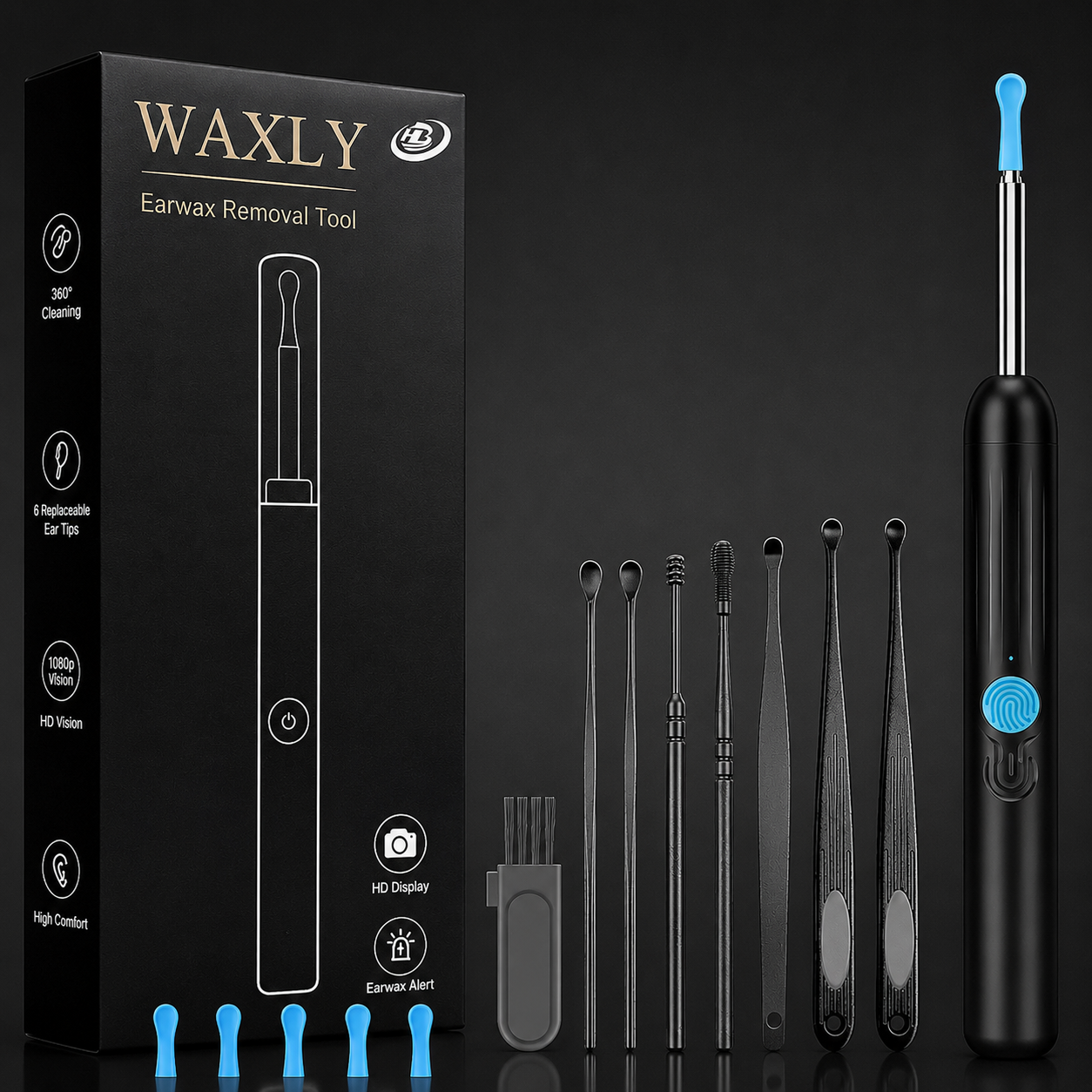 Earwax Removal Tool with Camera