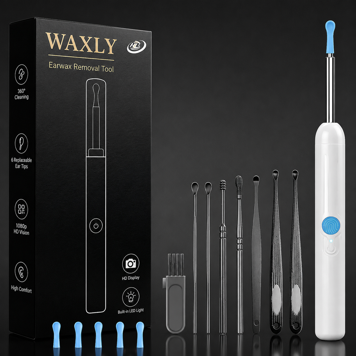 Earwax Removal Tool with Camera
